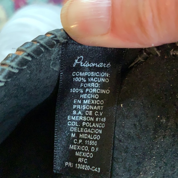 Prisonart Handpainted Leather Clutch - Picture 6 of 8